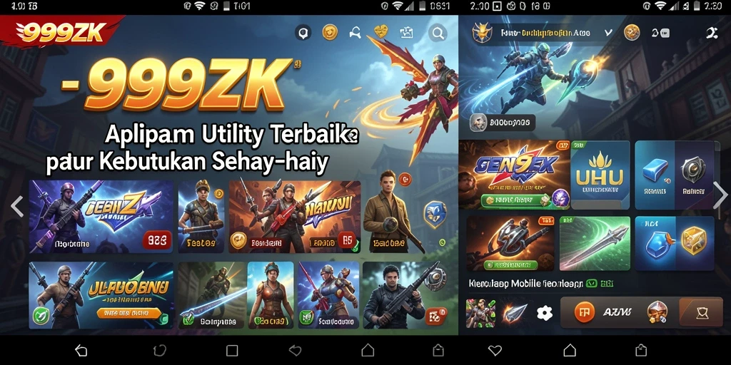 Tampilan antarmuka 999ZK yang user-friendly dan fungsional.