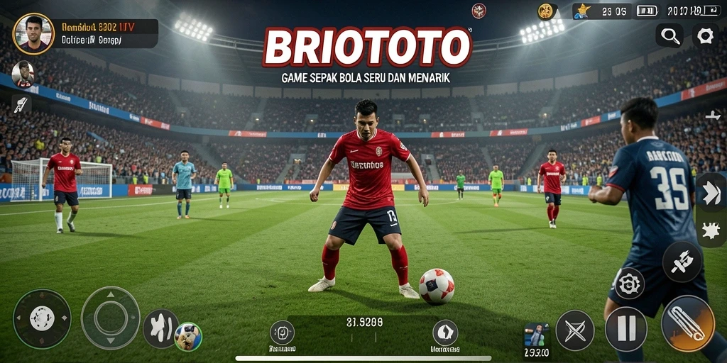 Tampilan gameplay BRIOTOTO yang menakjubkan di lapangan.