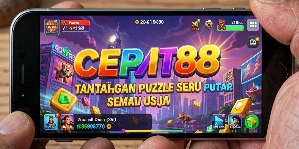 Tampilan gameplay CEPAT88 dengan berbagai teka-teki menarik.