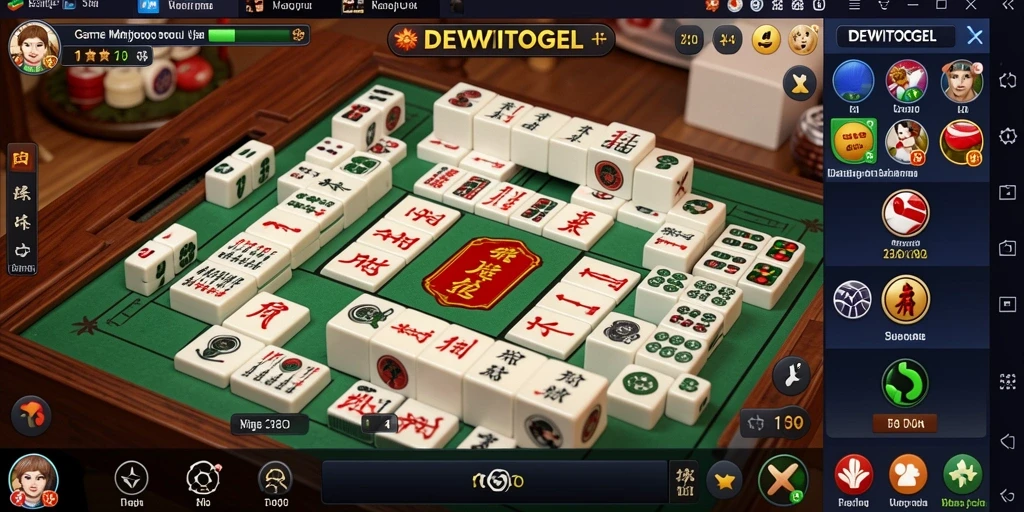 Tampilan gameplay DEWITOGEL yang menarik dan menantang di layar.