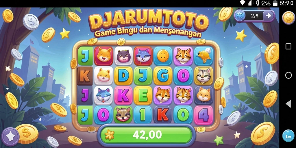 Screenshot gameplay DJARUMTOTO yang seru dan menarik perhatian.