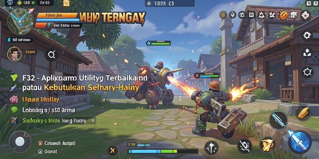 Tampilan antarmuka F32 yang sederhana dan fungsional untuk mengelola perangkat.