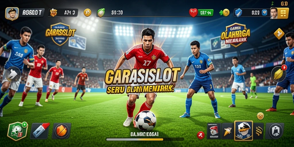 Tampilan menarik dari gameplay olahraga di GARASISLOT.