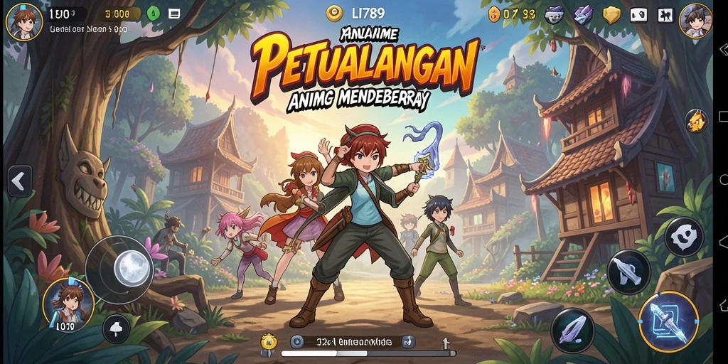 Screenshot yang menunjukkan pertarungan epik dalam LI789.