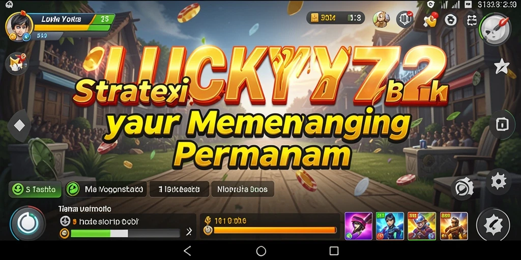 Tampilan gameplay <strong>LUCKY72</strong> yang penuh warna dan menantang.