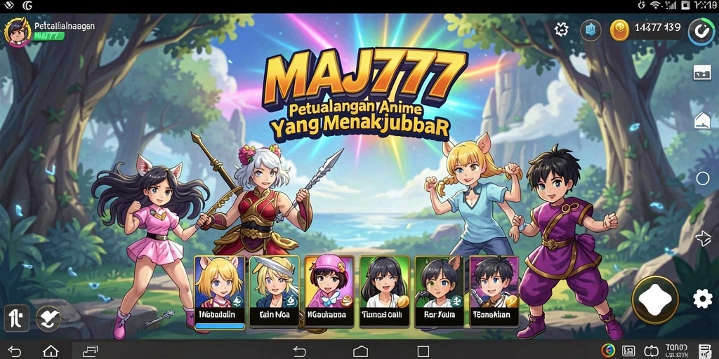 Tampilan gameplay MAJ777 yang epik dan menarik.