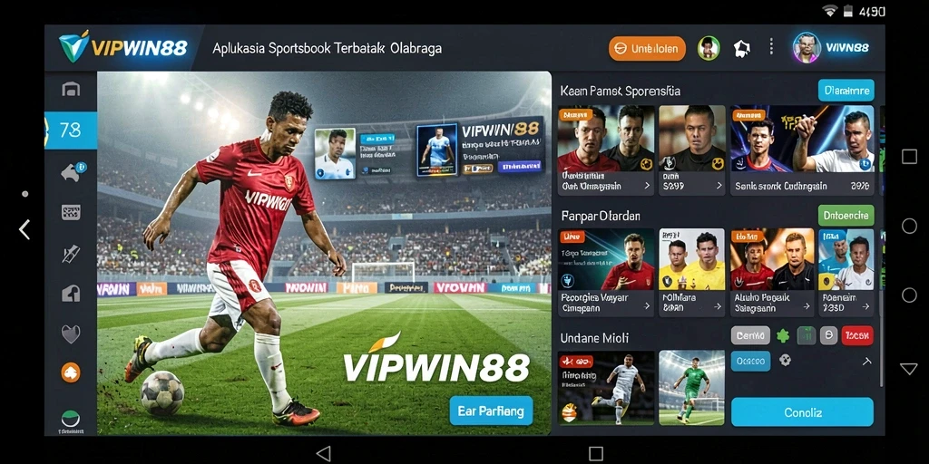 Gameplay menarik dari VIPWIN88 dalam taruhan olahraga.